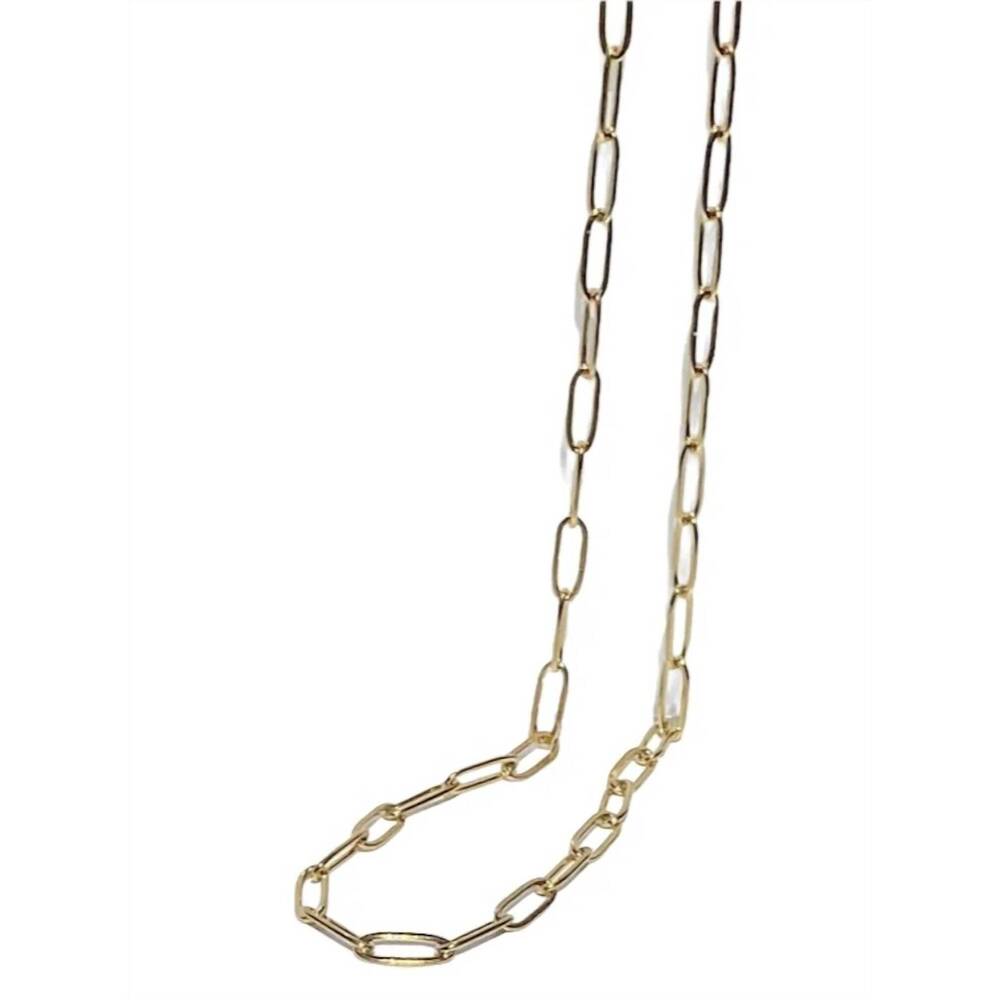 NEW ALCHEMY & CO women's heartbreaker chain necklace in gold